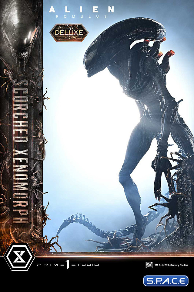 1/3 Scale Scorched Xenomorph Deluxe Museum Masterline XL Statue - Bonus Version (Alien: Romulus)