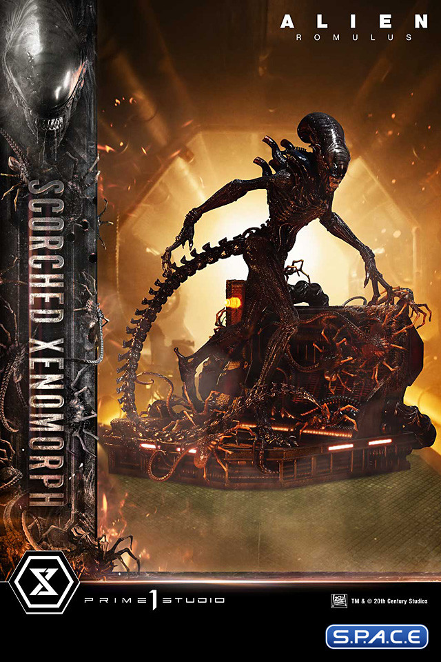 1/3 Scale Scorched Xenomorph Deluxe Museum Masterline XL Statue - Bonus Version (Alien: Romulus)