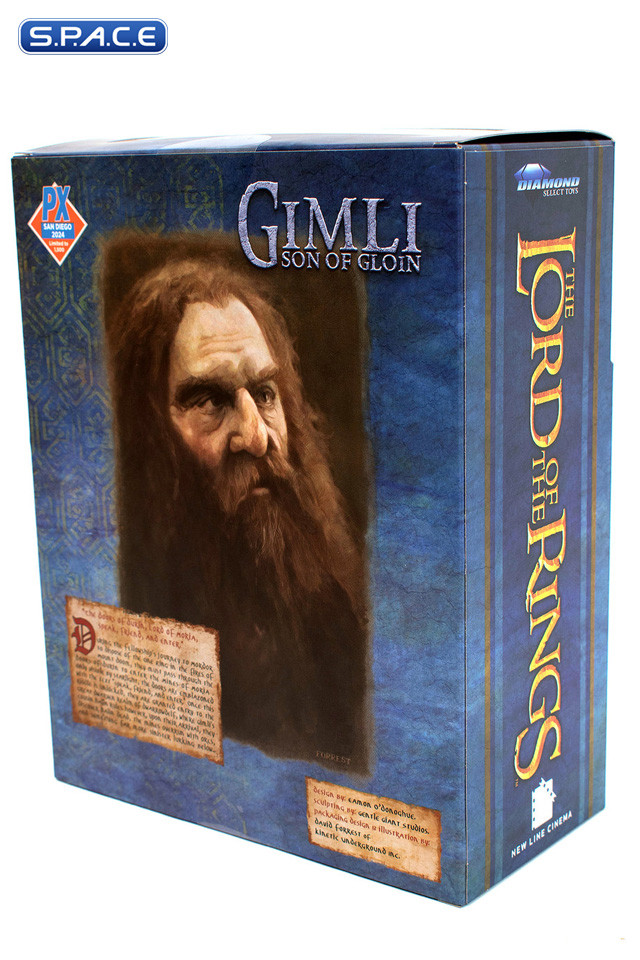 Gimli Son of Gloin Deluxe LOTR Select SDCC 2024 Exclusive (Lord of the Rings)