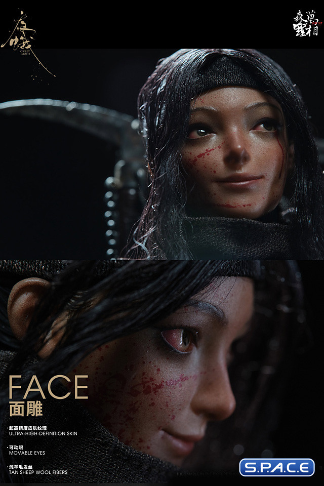 1/6 Scale Owlet Moth (Myriads of Faces)