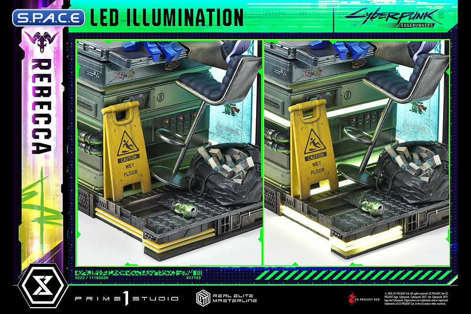 1/4 Scale Rebecca Real Elite Masterline Statue (Cyberpunk: Edgerunners)