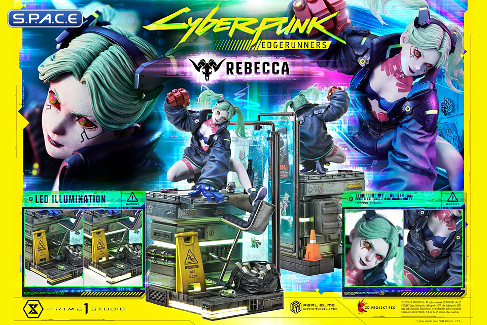 1/4 Scale Rebecca Real Elite Masterline Statue (Cyberpunk: Edgerunners)