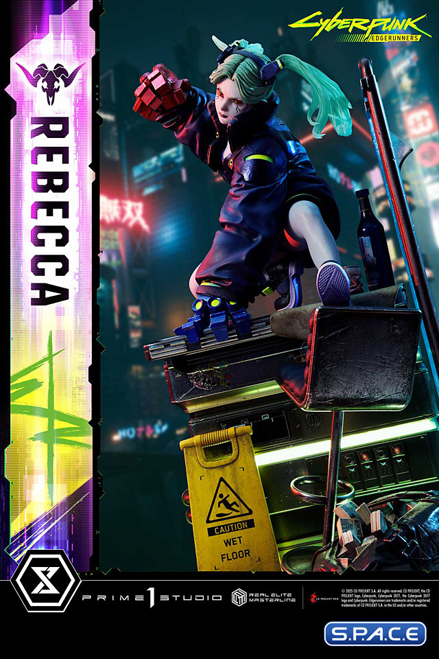1/4 Scale Rebecca Real Elite Masterline Statue (Cyberpunk: Edgerunners)