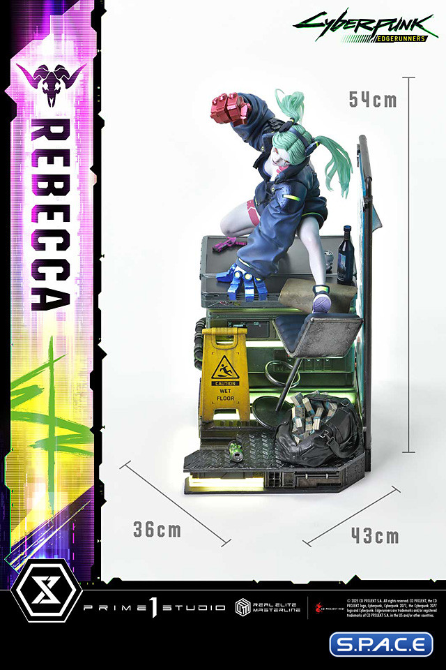 1/4 Scale Rebecca Real Elite Masterline Statue (Cyberpunk: Edgerunners)