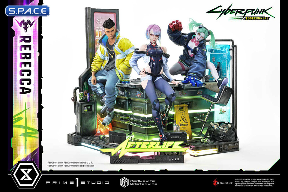 1/4 Scale Rebecca Real Elite Masterline Statue (Cyberpunk: Edgerunners)