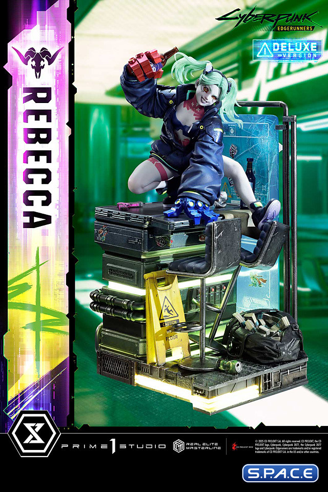 1/4 Scale Rebecca Deluxe Real Elite Masterline Statue - Bonus Version (Cyberpunk: Edgerunners)