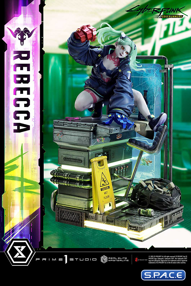 1/4 Scale Rebecca Deluxe Real Elite Masterline Statue - Bonus Version (Cyberpunk: Edgerunners)