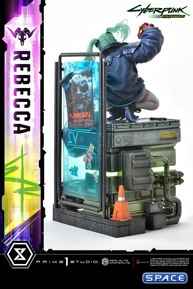 1/4 Scale Rebecca Deluxe Real Elite Masterline Statue - Bonus Version (Cyberpunk: Edgerunners)