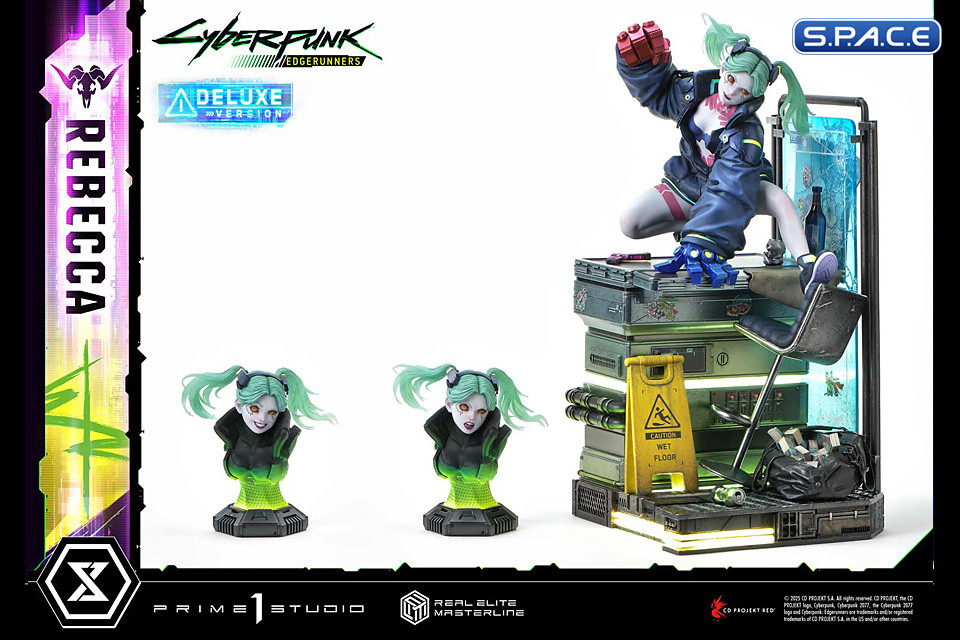 1/4 Scale Rebecca Deluxe Real Elite Masterline Statue - Bonus Version (Cyberpunk: Edgerunners)