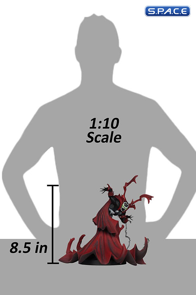 Spawn Black White & Red All Over Statue (Spawn)