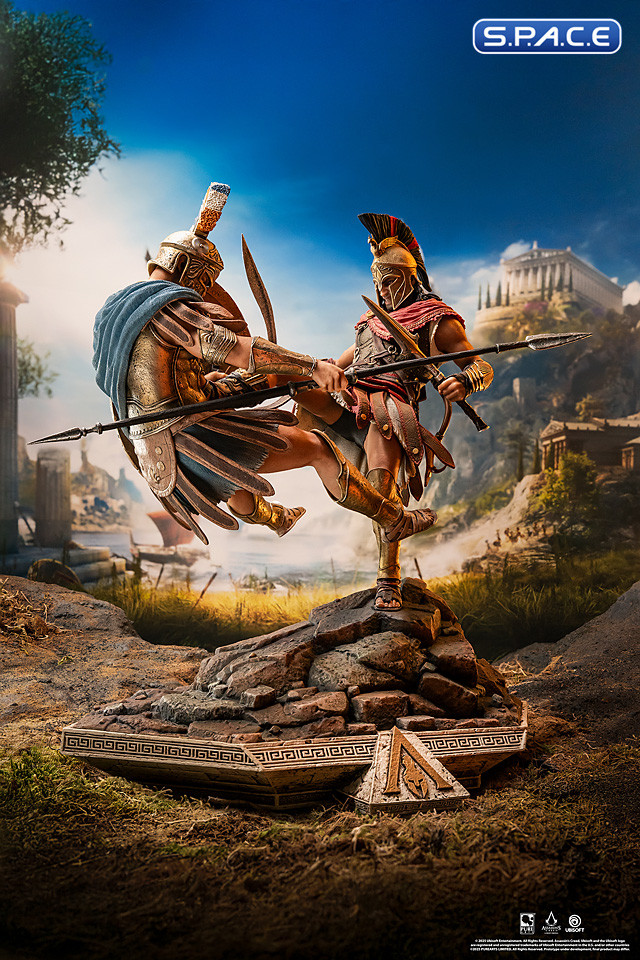 Alexios Spartan Kick Diorama (Assassins Creed Odyssey)