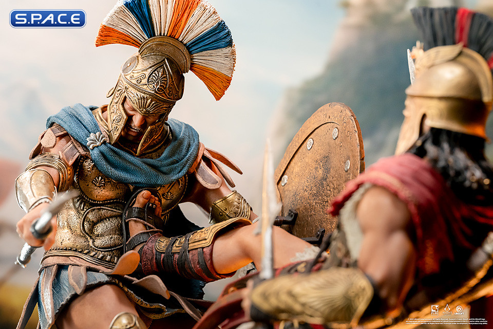 Alexios Spartan Kick Diorama (Assassins Creed Odyssey)