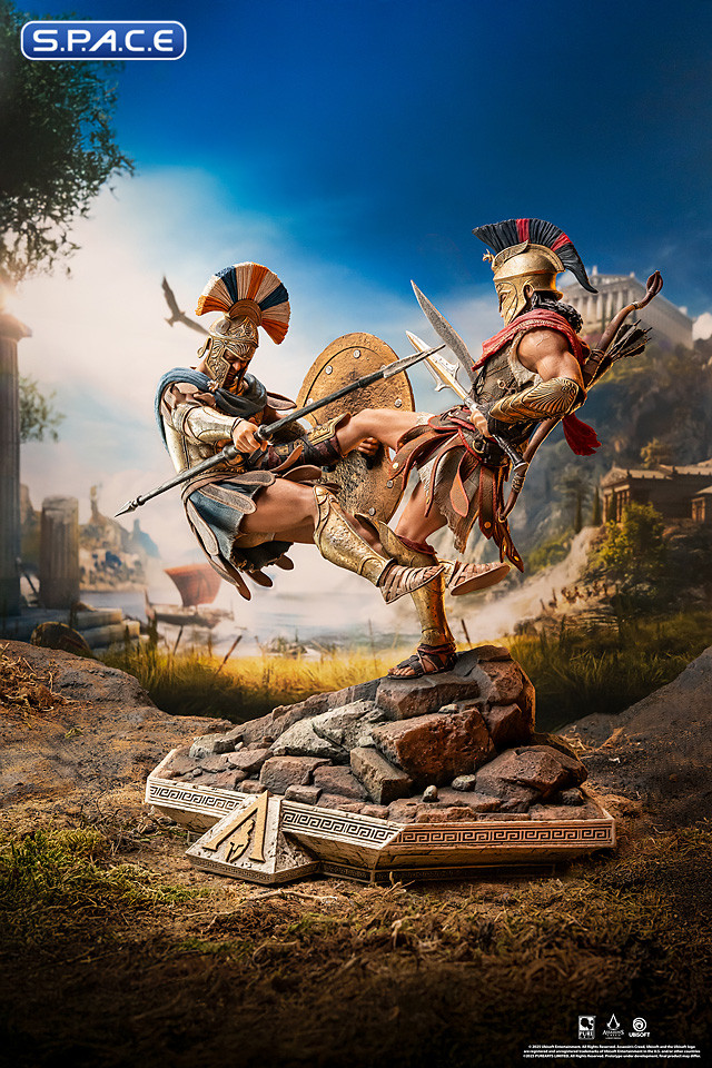 Alexios Spartan Kick Diorama (Assassins Creed Odyssey)
