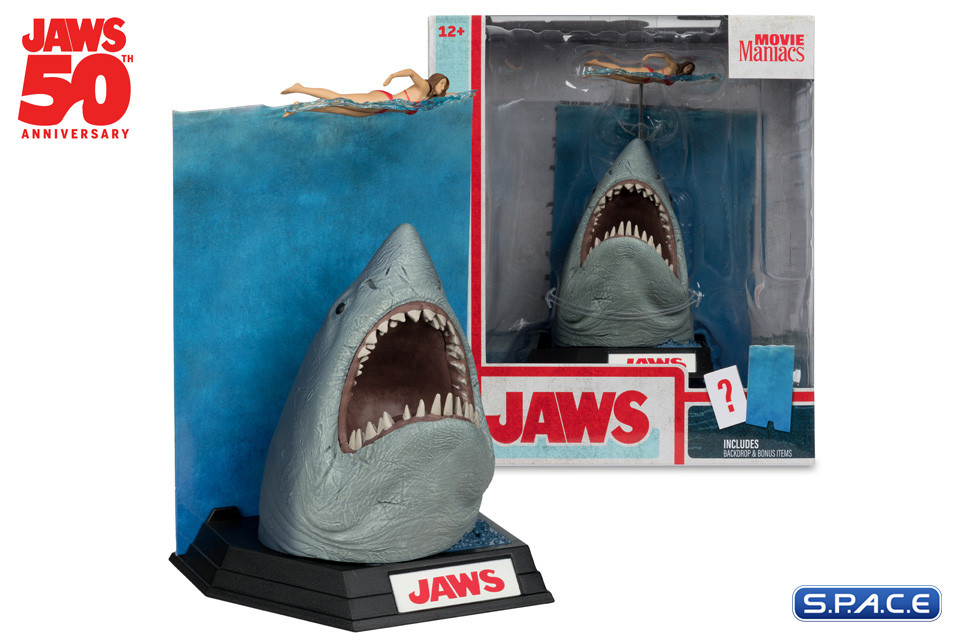 Jaws Movie Maniacs PVC Statue (Jaws)