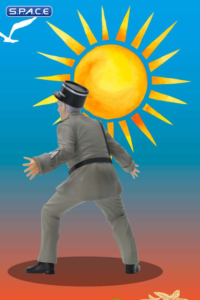 Louis De Funes as Ludovic Cruchot PVC Statue - Version 1 (Le gendarme de Saint-Tropez)