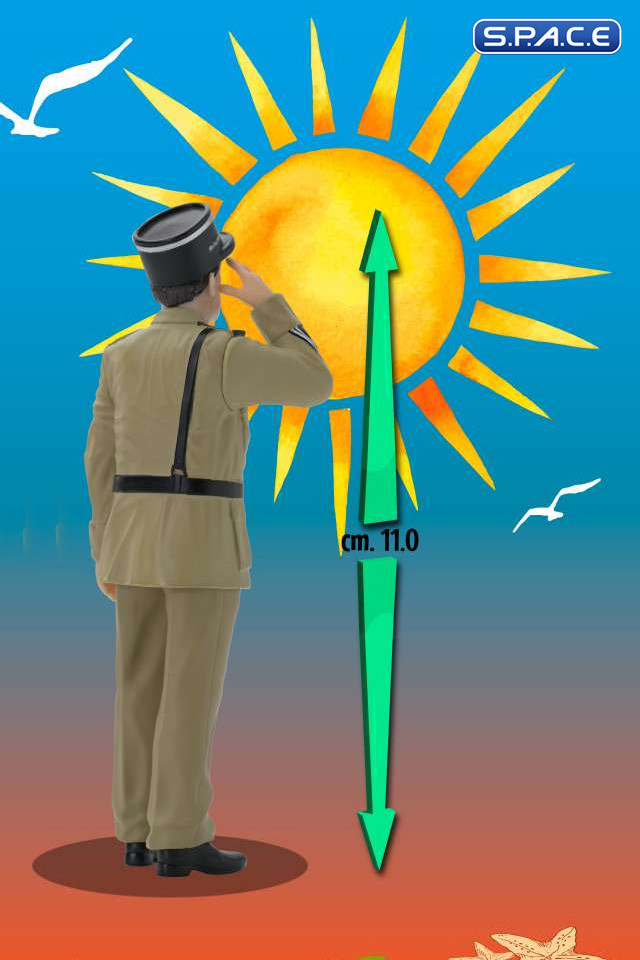 Jean Lefebvre as Lucien Fougasse PVC Statue (Le gendarme de Saint-Tropez)