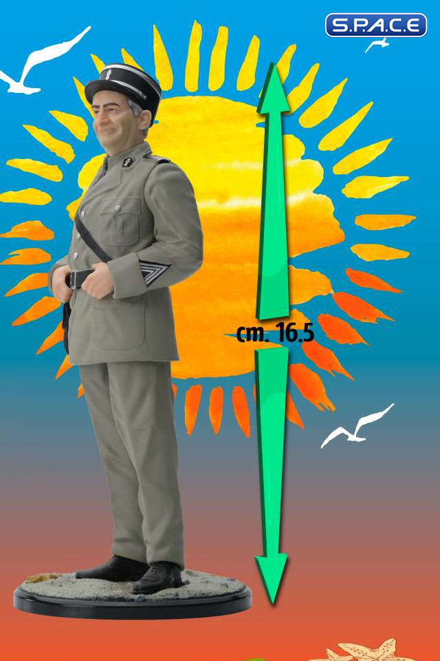 1/12 Scale Louis De Funes as Ludovic Cruchot PVC Statue (Le gendarme de Saint-Tropez)