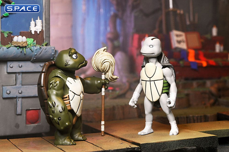 Ultimate Casey Marie with Baby Odyn & Uno (Teenage Mutant Ninja Turtles: The Last Ronin - Lost Years)