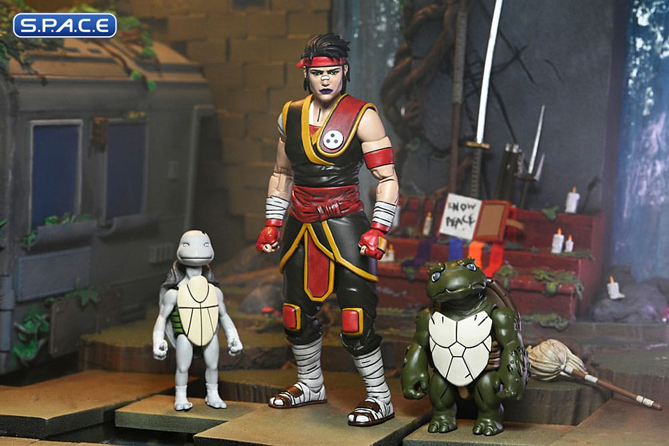 Ultimate Casey Marie with Baby Odyn & Uno (Teenage Mutant Ninja Turtles: The Last Ronin - Lost Years)