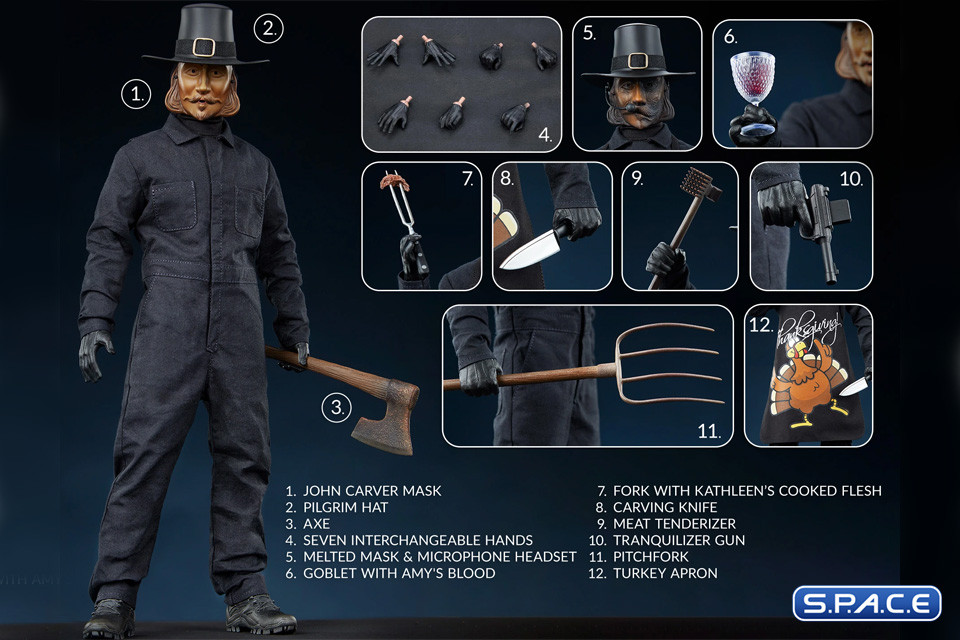 1/6 Scale John Carver (Thanksgiving)