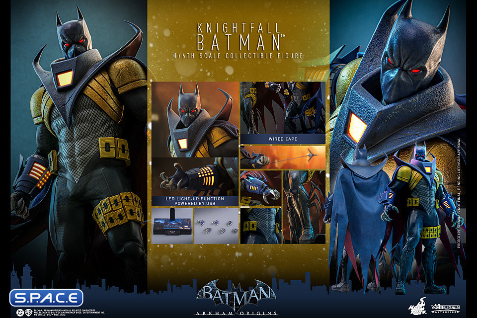 1/6 Scale Knightfall Batman Videogame Masterpiece VGM74 (Batman: Arkham Origins)