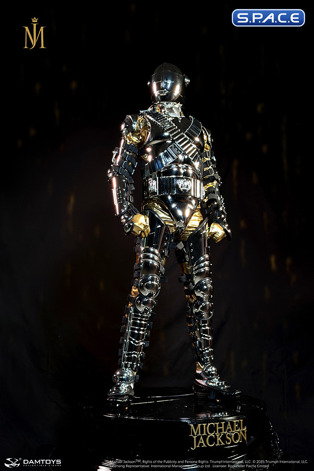 1/2 Scale Michael Jackson History Tour Statue - Armor Version