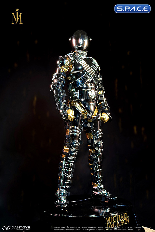 1/2 Scale Michael Jackson History Tour Statue - Armor Version
