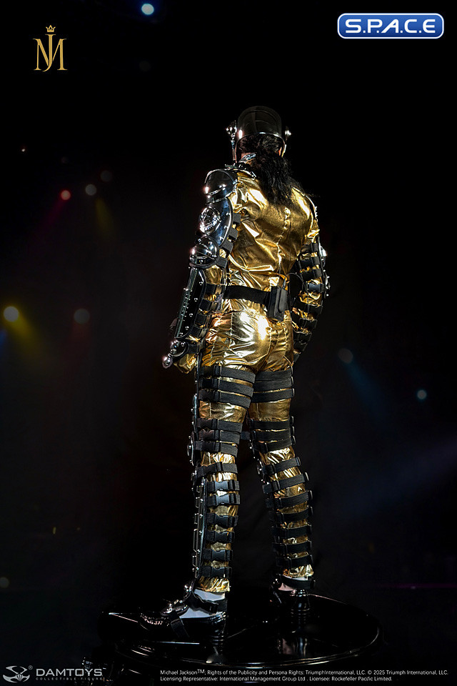 1/2 Scale Michael Jackson History Tour Statue - Armor Version