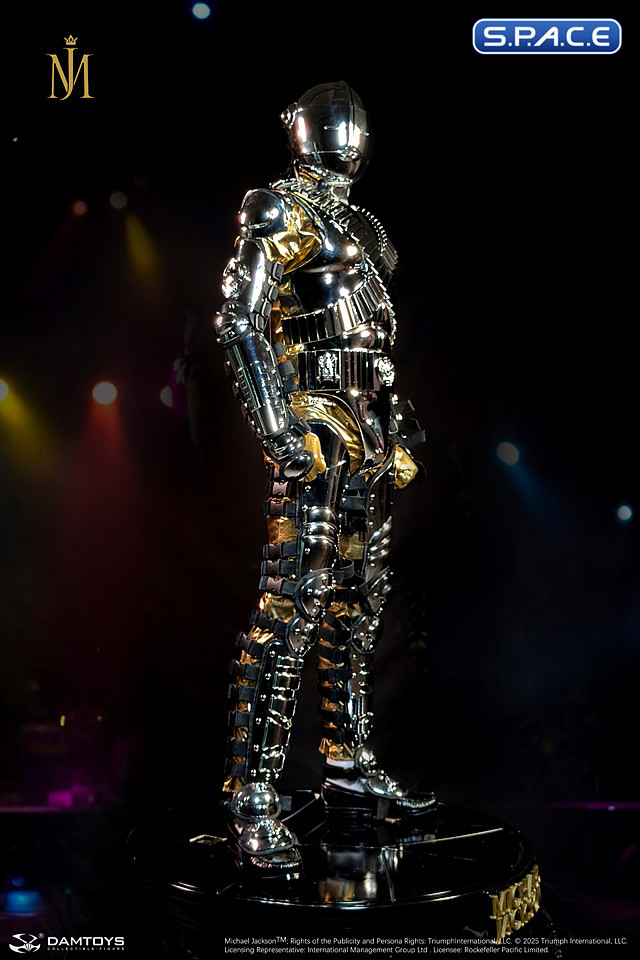 1/2 Scale Michael Jackson History Tour Statue - Armor Version