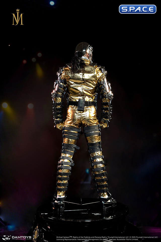 1/2 Scale Michael Jackson History Tour Statue - Armor Version