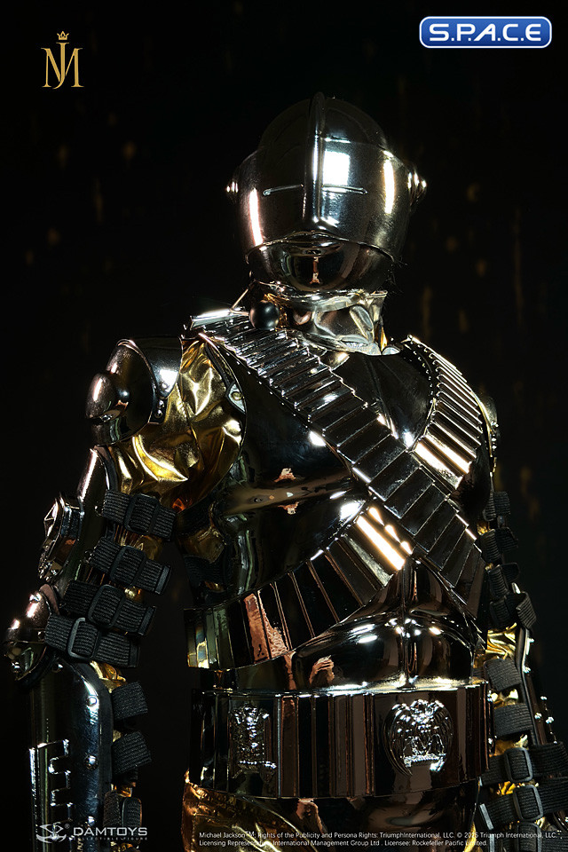 1/2 Scale Michael Jackson History Tour Statue - Armor Version