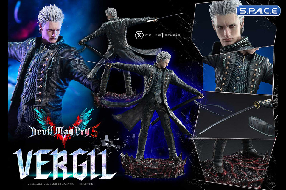 1/6 Scale Vergil Concept Masterline Statue - Bonus Version (Devil May Cry 5)