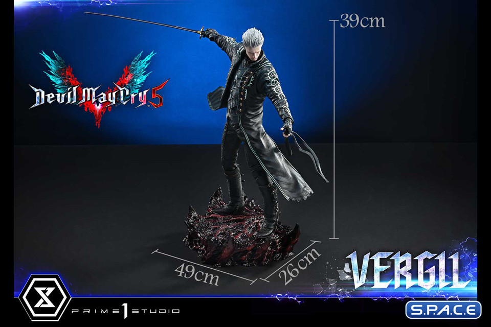 1/6 Scale Vergil Concept Masterline Statue - Bonus Version (Devil May Cry 5)