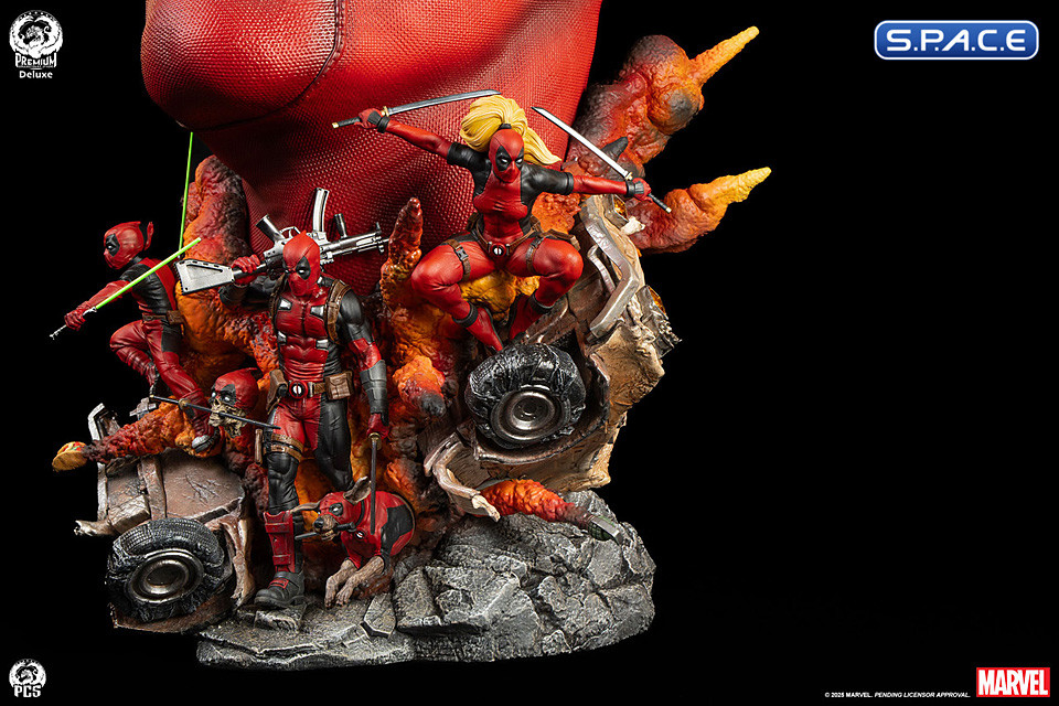 Deadpool Fine Art Bust - Deluxe Version (Marvel)