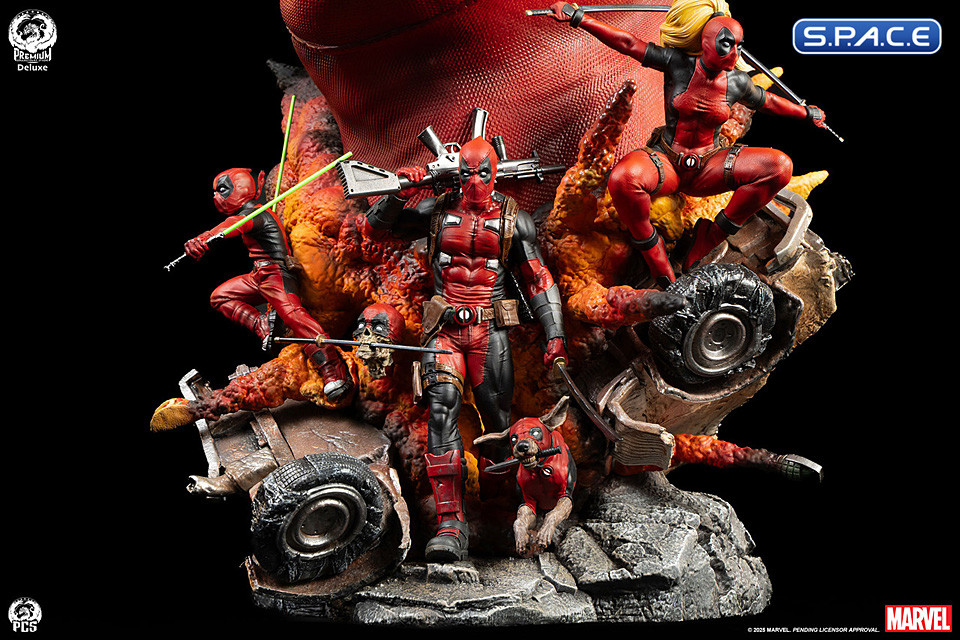 Deadpool Fine Art Bust - Deluxe Version (Marvel)