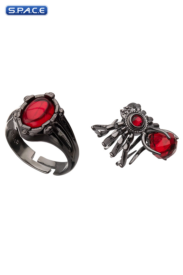 Beetlejuice and Dolores Ring Set (Beetlejuice Beetlejuice)