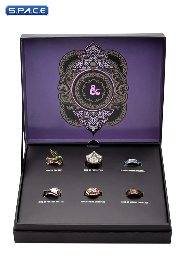 Dungeons & Dragons 6 Ring Set (Dungeons & Dragons)