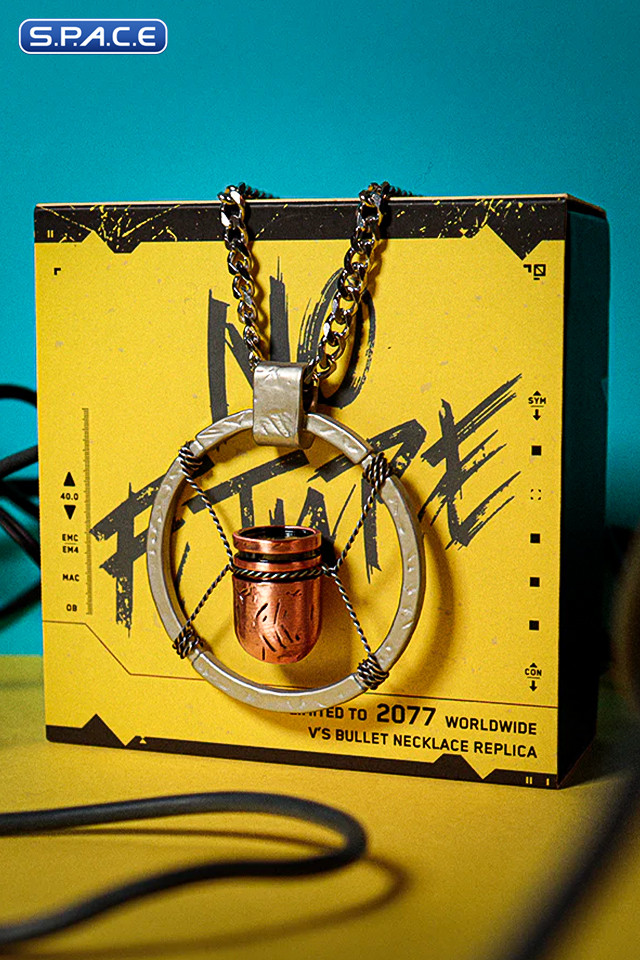 1:1 V´s Bullet Necklace Life-Size Replica (Cyberpunk 2077)