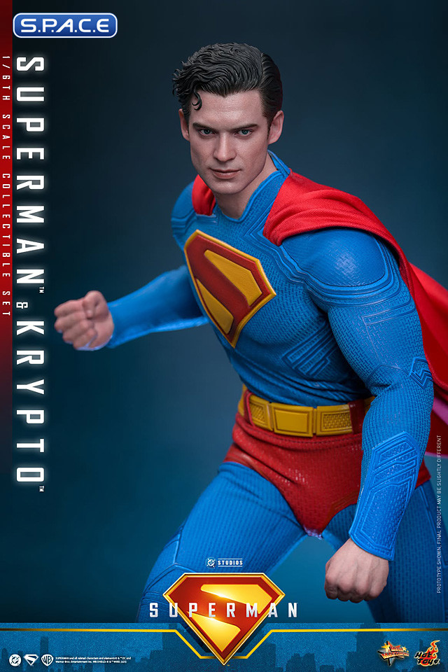 1/6 Scale Superman & Krypto Movie Masterpiece Set MMS812 (Superman)