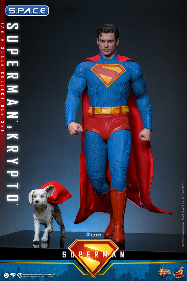 1/6 Scale Superman & Krypto Movie Masterpiece Set MMS812 (Superman)