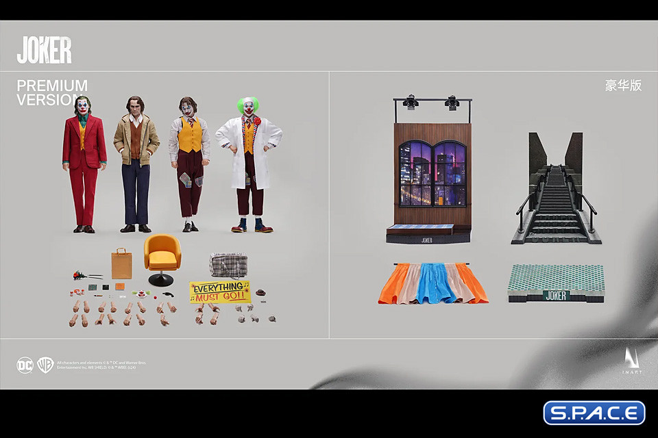 1/6 Scale Arthur Fleck Deluxe Set (Joker)