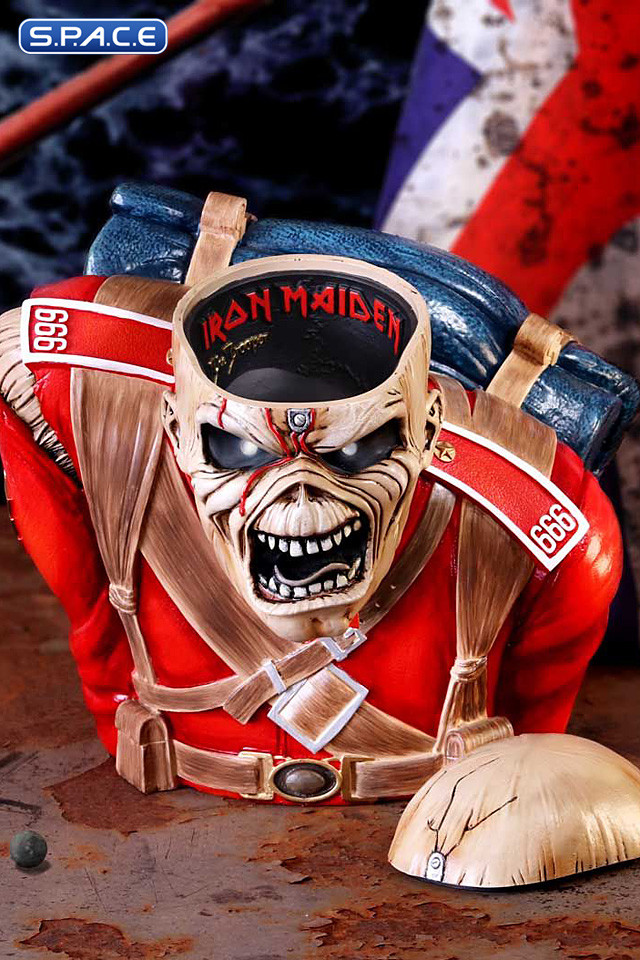 Eddie - The Trooper Bust Box (Iron Maiden)