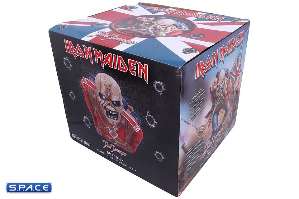 Eddie - The Trooper Bust Box (Iron Maiden)