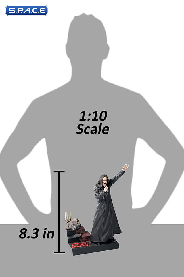 1/10 Scale Ozzy Osbourne Music Maniacs Statue