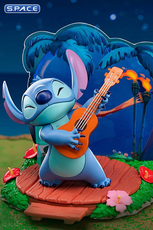 Guitar Stitch Super Figure Collection PVC Statue (Lilo & Stitch)