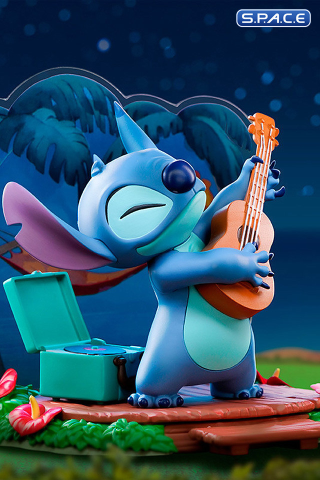 Guitar Stitch Super Figure Collection PVC Statue (Lilo & Stitch)