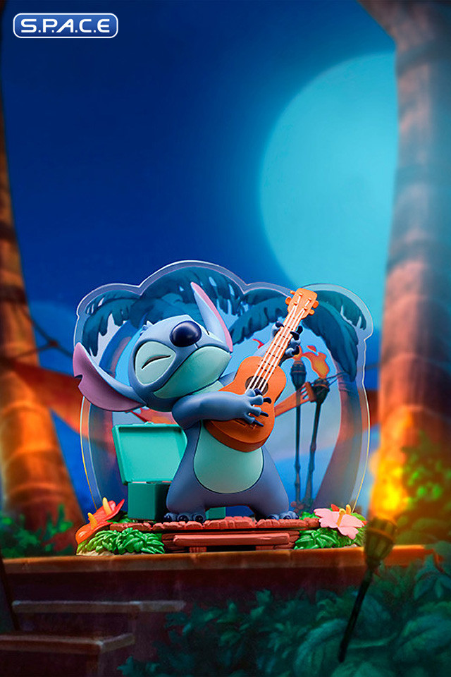 Guitar Stitch Super Figure Collection PVC Statue (Lilo & Stitch)
