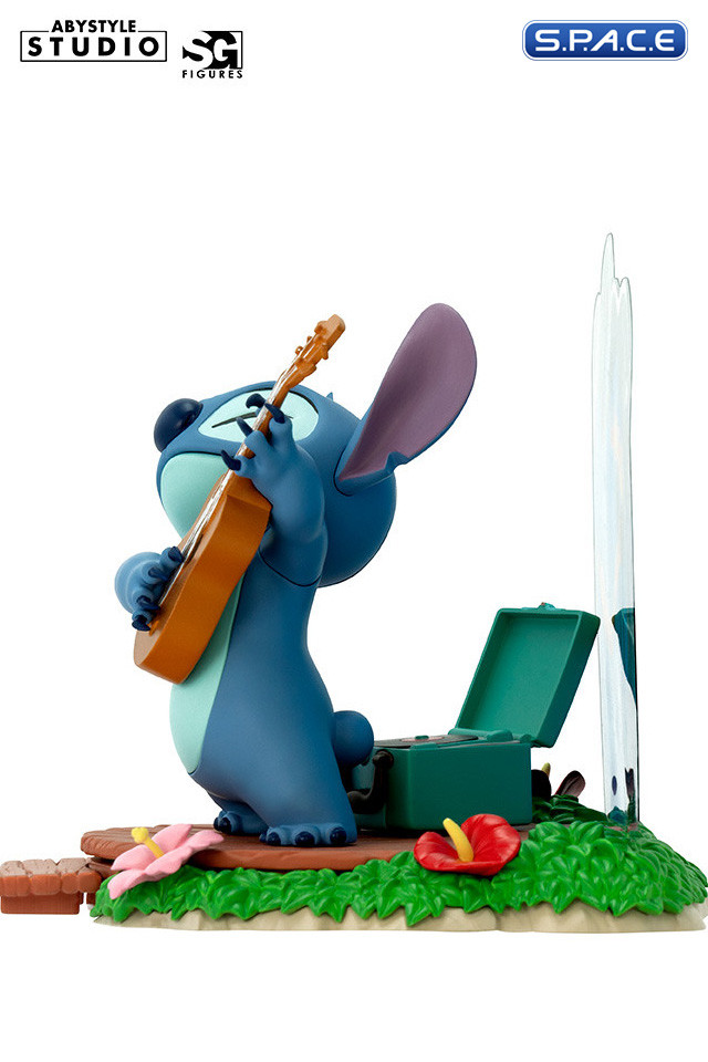 Guitar Stitch Super Figure Collection PVC Statue (Lilo & Stitch)