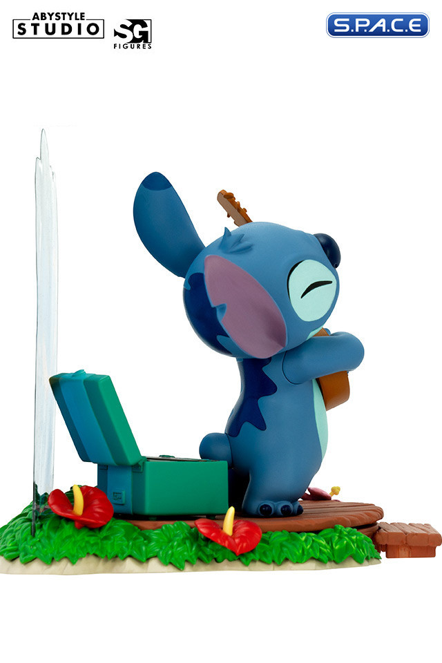 Guitar Stitch Super Figure Collection PVC Statue (Lilo & Stitch)