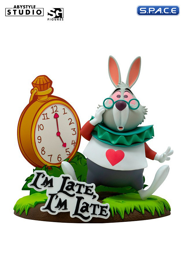 White Rabbit Super Figure Collection PVC Statue (Alice in Wonderland)